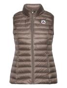 Seda Vests Padded Vests Beige JOTT