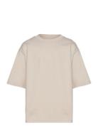 Street Over D Tee Tops T-Kortærmet Skjorte Beige Grunt