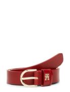 Essential Effortless 2.5 Gold Bælte Red Tommy Hilfiger