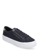 Essential Vulc Canvas Sneaker Low-top Sneakers Navy Tommy Hilfiger