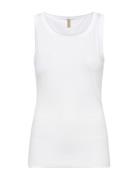 Sc-Ryan Tops T-shirts & Tops Sleeveless White Soyaconcept