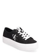 Vulc Flatform Essential Mono Low-top Sneakers Black Calvin Klein