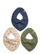 Bandana Bib Boy -Aop  Baby & Maternity Care & Hygiene Dry Bibs Multi/p...