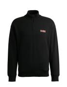 Diqiele Tops Sweatshirts & Hoodies Sweatshirts Black HUGO