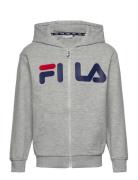 Balge Classic Logo Zip Hoody Sport Sweatshirts & Hoodies Hoodies Grey ...