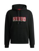 Diqerio Tops Sweatshirts & Hoodies Hoodies Black HUGO