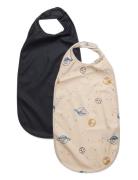 Long Pu Bib 2-Pack Baby & Maternity Baby Feeding Bibs Sleeveless Bibs ...