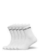 Jacbasic Logo Tennissock 5 Pack Noos Jnr Sokker Strømper White Jack & ...