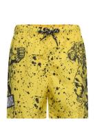 Maillot De Bain Badeshorts Yellow Marvel