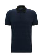 Paddy 5 Tops Polos Short-sleeved Navy BOSS