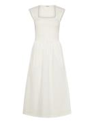 Slsim Phoebe Dress Maxikjole Festkjole Cream Soaked In Luxury