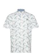 Cloudspun Paisley Polo Sport Polos Short-sleeved White PUMA Golf