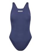 Women's Team Swimsuit Swim Pro Solid Sport Swimsuits Navy Arena