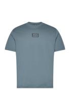 T-Shirt Tops T-Kortærmet Skjorte Blue EA7