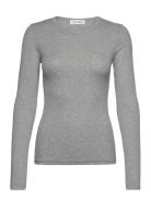 Petriciasw T-Shirt Long Sleeve Tops T-shirts & Tops Long-sleeved Grey ...