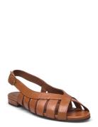 Sophie 20 Flade Sandaler Brown Anonymous Copenhagen