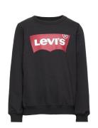 Fw-Crew Tops Sweatshirts & Hoodies Sweatshirts Black Levi's