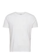 Men's Modal Crew Neck T-Shirt 1-Pack Sport T-Kortærmet Skjorte White D...