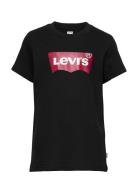 Te-S/S Tee Tops T-Kortærmet Skjorte Black Levi's