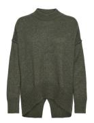 Pandora - Basic Lamb Tops Knitwear Jumpers Khaki Green Day Birger Et M...