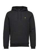 Pullover Hoodie Tops Sweatshirts & Hoodies Hoodies Black Lyle & Scott