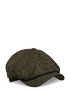 Newsboy Classic Cap Accessories Headwear Flat Caps Khaki Green Wigéns