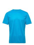 Men Core Functional T-Shirt S/S Sport T-Kortærmet Skjorte Blue Newline