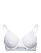 Bra Aster Emelie Lace Plus Lingerie Bras & Tops Full Cup Bras White Li...