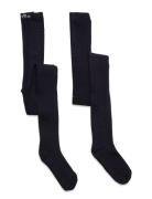 Stocking - Rib  Tights Black Minymo