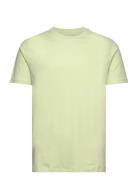 Mens Stretch Crew Neck Tee S/S Tops T-Kortærmet Skjorte Green Lindberg...