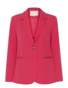 Kasakura Blazer Blazers Single Breasted Blazers Pink Kaffe