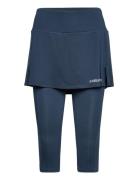 Club 3/4 Tights Skort Women Sport Short Navy Head