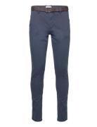 Aop Superflex Chino Pants Bottoms Trousers Chinos Navy Lindbergh