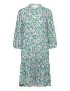 Imogene Sh. Dress Kort Kjole Green Noella