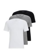 Tshirt Rn 3P Classic Tops T-Kortærmet Skjorte Black BOSS