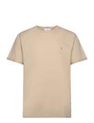 Nørregaard T-Shirt - Seasonal Tops T-Kortærmet Skjorte Beige Les Deux