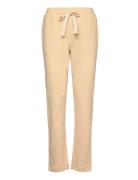Barbara Pants Gots Bottoms Sweatpants Cream Basic Apparel