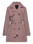 Nkfmadelin Trench Coat Skaljakke Outdoorjakke Purple Name It