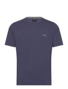 Mix&Match T-Shirt R Tops T-Kortærmet Skjorte Blue BOSS