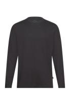 Timmi Organic Recycle L/S Tee Tops T-Langærmet Skjorte Black Kronstadt