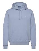 Loopback Fleece Hoodie Tops Sweatshirts & Hoodies Hoodies Blue Polo Ra...