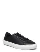 Classic Sneaker -Grained Leather Low-top Sneakers Black S.T. VALENTIN