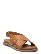 Sandal Flade Sandaler Brown Sofie Schnoor