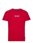 Small Hilfiger Tee Tops T-Kortærmet Skjorte Red Tommy Hilfiger