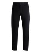 Chino_Tapered Bottoms Trousers Chinos Black BOSS