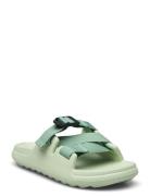 Sandal With Polyester Straps Flade Sandaler Green Ilse Jacobsen