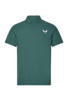 Club Essential Ss Polo Tops Polos Short-sleeved Green Castore