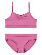 Jinny Set Undertøjssæt Pink Molo