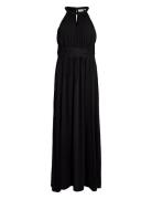 Vimilina Halterneck Maxi Dress - Noos Maxikjole Festkjole Black Vila