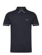 Paule Tops Polos Short-sleeved Navy BOSS